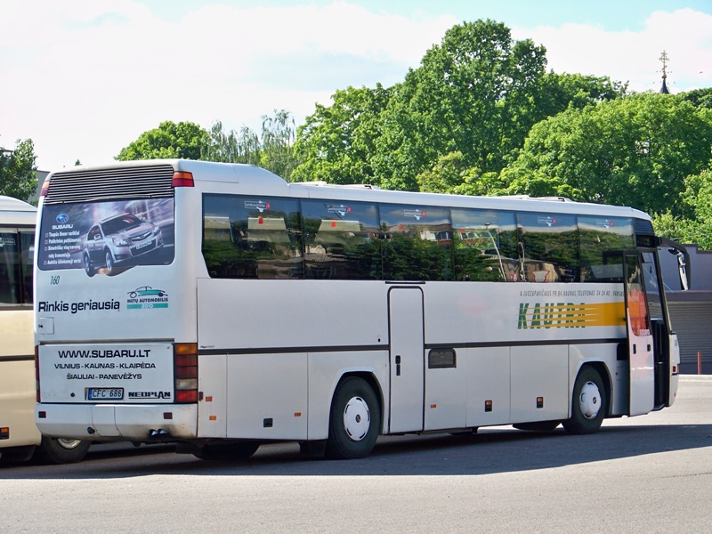 Литва, Neoplan N316SHD Transliner № 160