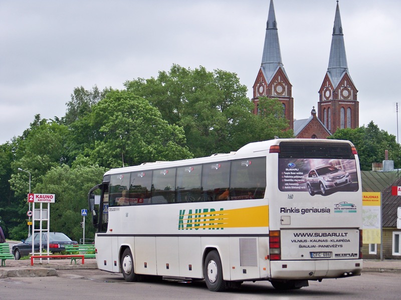 Литва, Neoplan N316SHD Transliner № 160