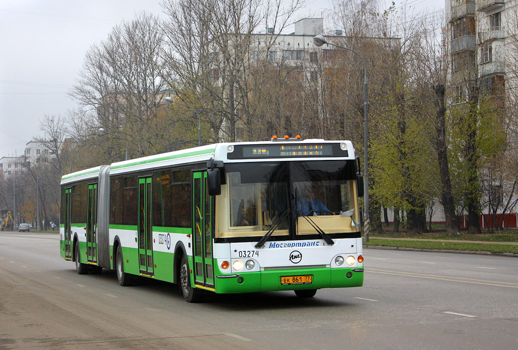 Москва, ЛиАЗ-6213.20 № 03274