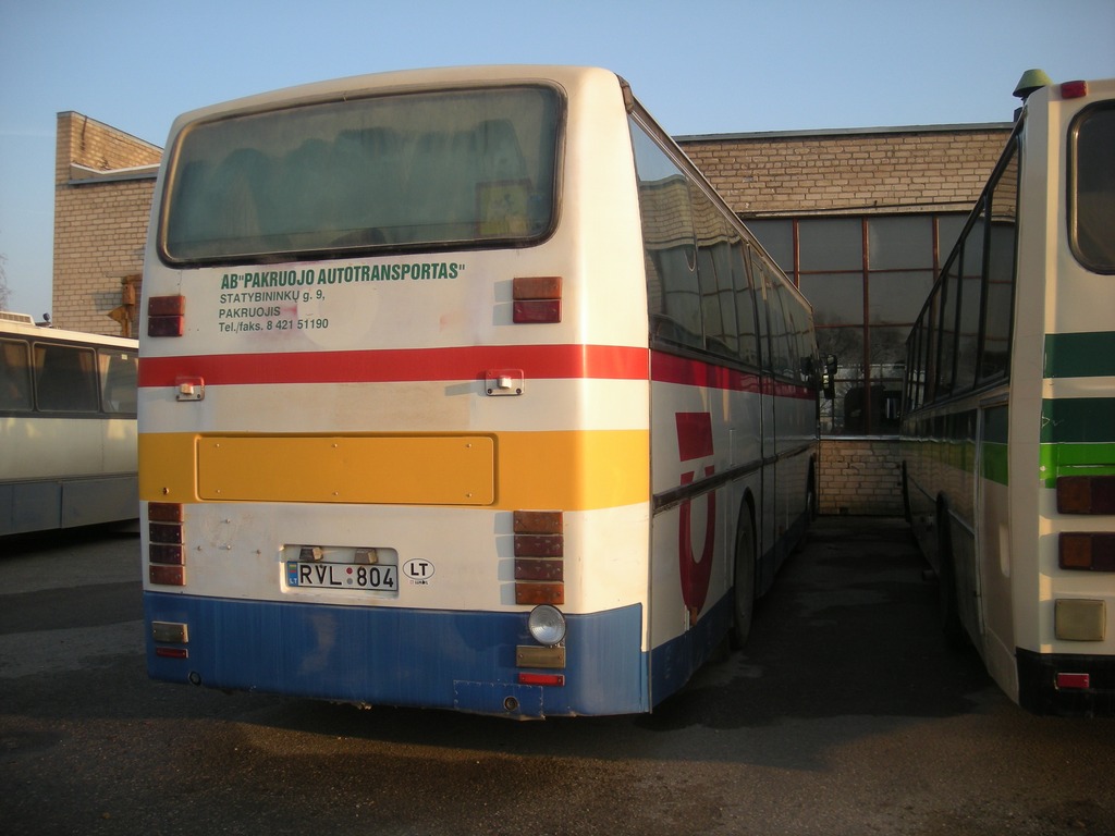 Литва, Van Hool T8 Alizée 310 № RVL 804