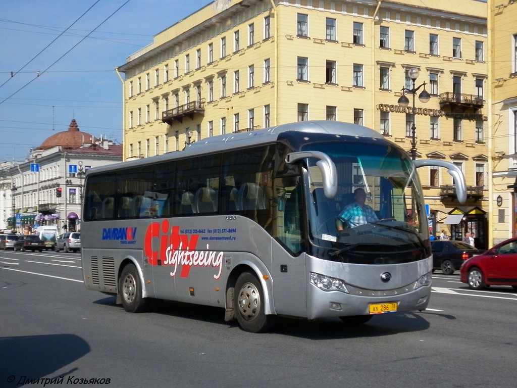 Санкт-Петербург, Yutong ZK6899HA № АХ 286 78