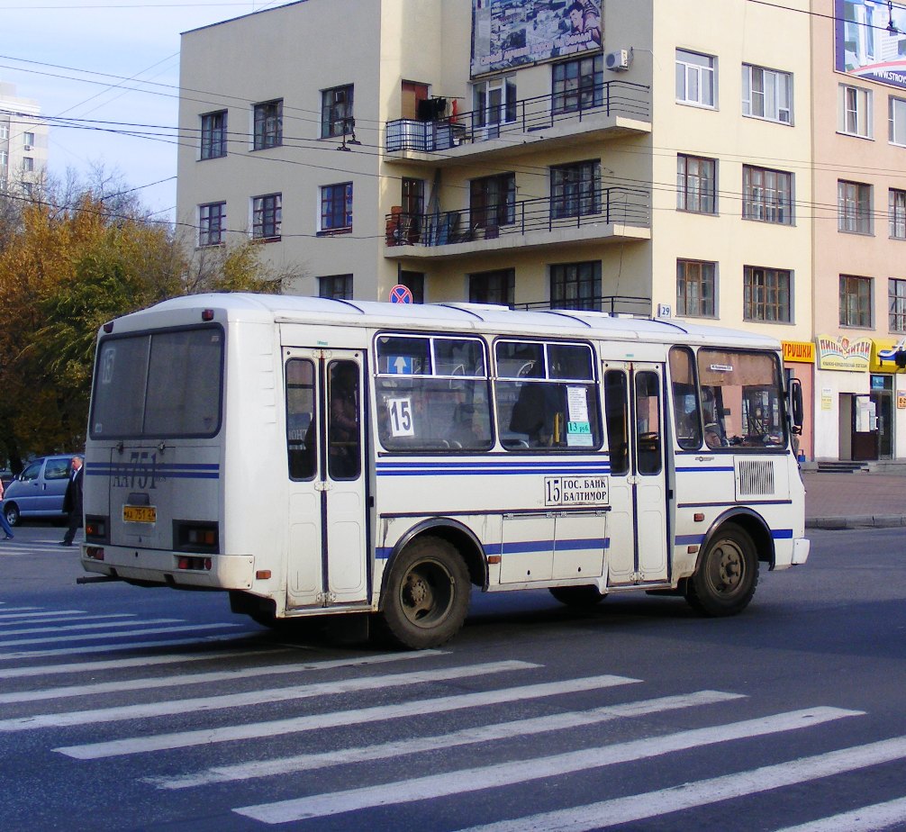 Хабаровский край, ПАЗ-32054 № АА 751 27