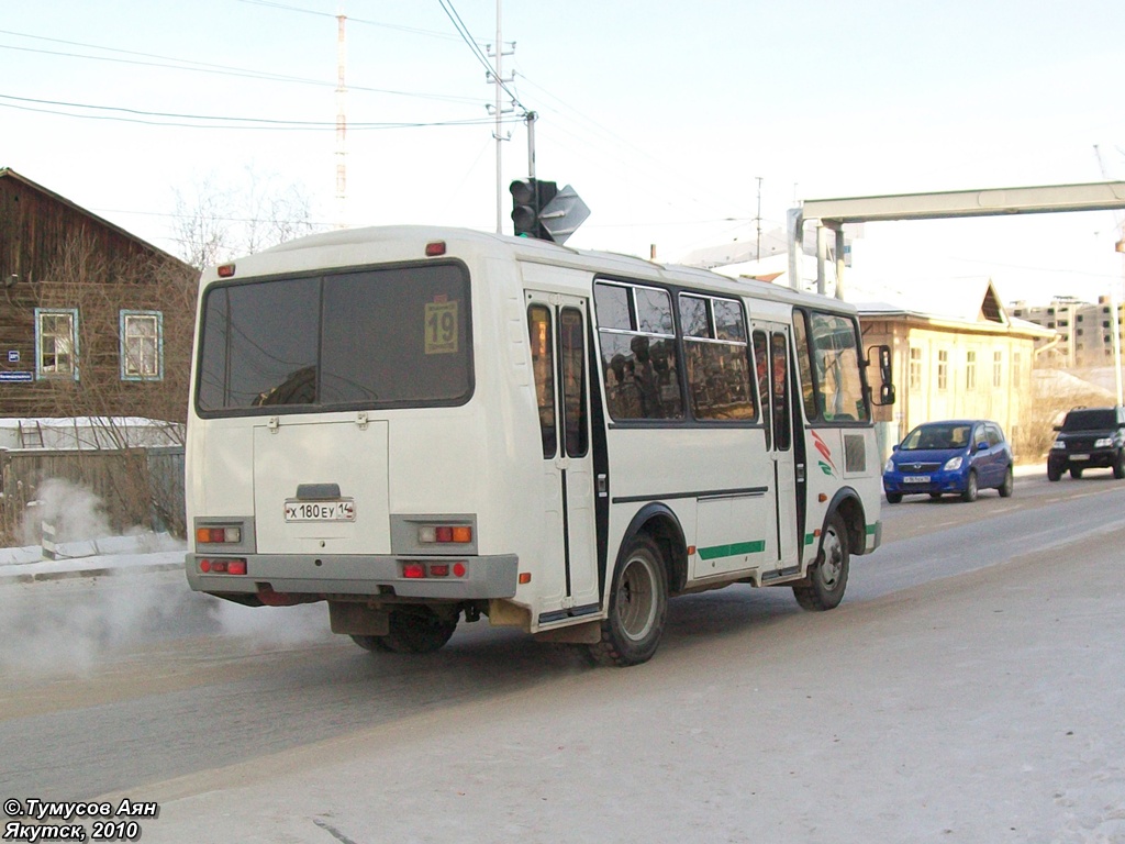 Саха (Якутия), ПАЗ-32054 № Х 180 ЕУ 14