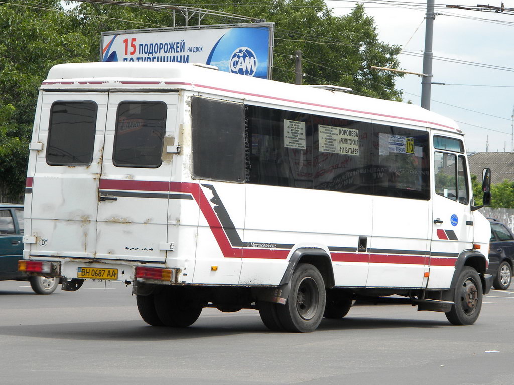 Одесская область, Mercedes-Benz Vario 814D № BH 0687 AA