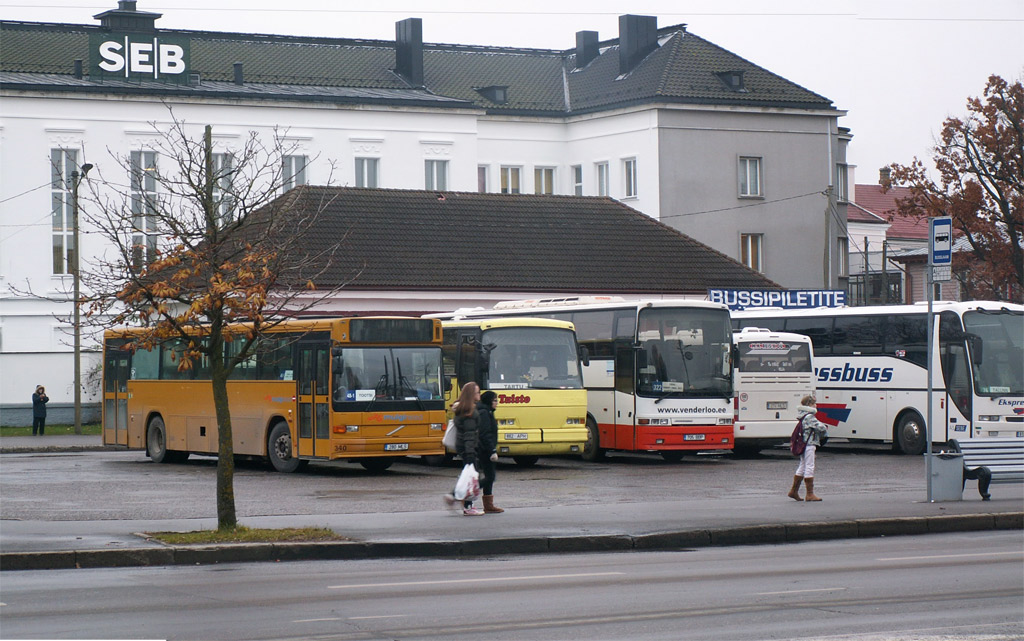 Эстония — Pärnumaa — Автобусные станции, конечные остановки, площадки, парки, разное