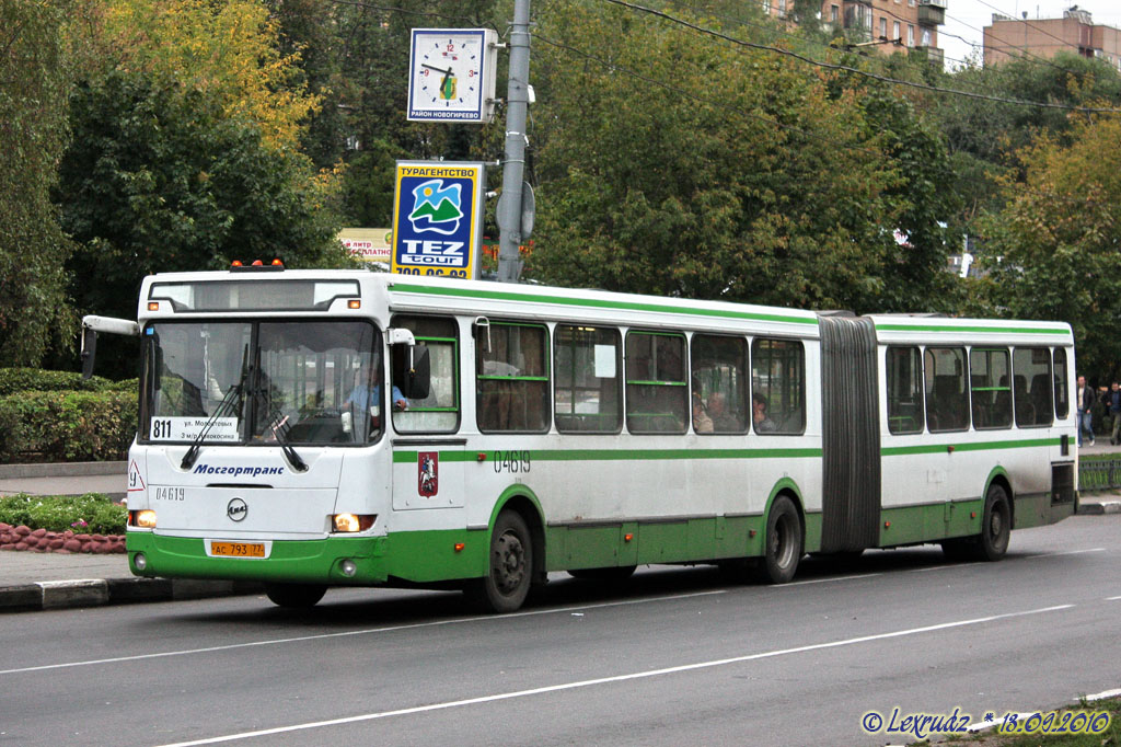 Москва, ЛиАЗ-6212.01 № 04619