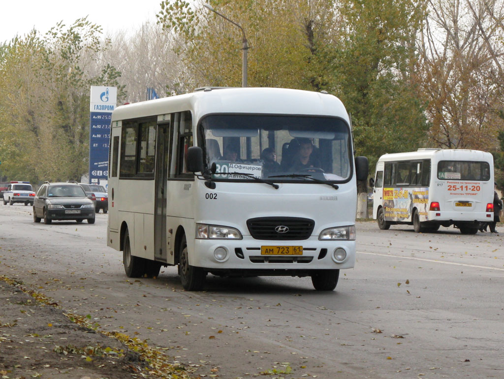 Ростовская область, Hyundai County LWB C09 (ТагАЗ) № 002