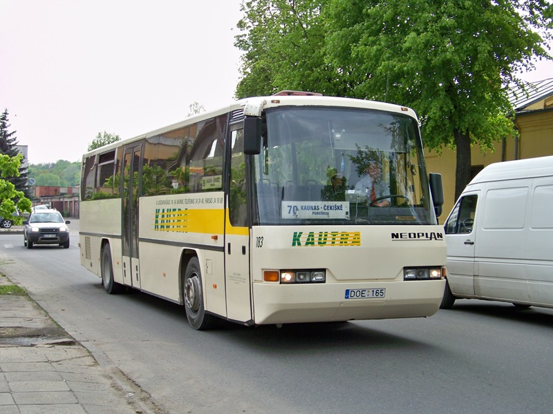 Литва, Neoplan N316Ü Transliner № 183