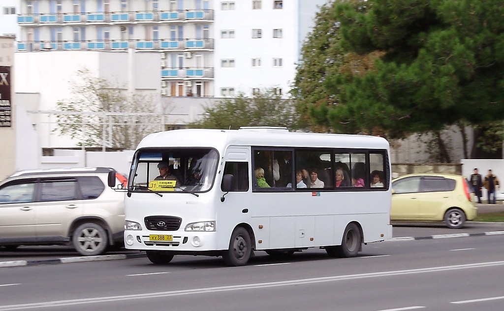 Краснодарский край, Hyundai County LWB C11 (ТагАЗ) № КХ 388 23