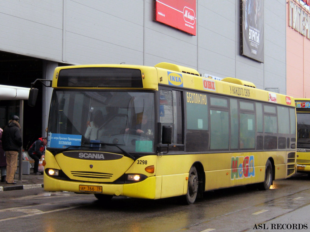 Санкт-Петербург, Scania OmniLink I (Скания-Питер) № 3298