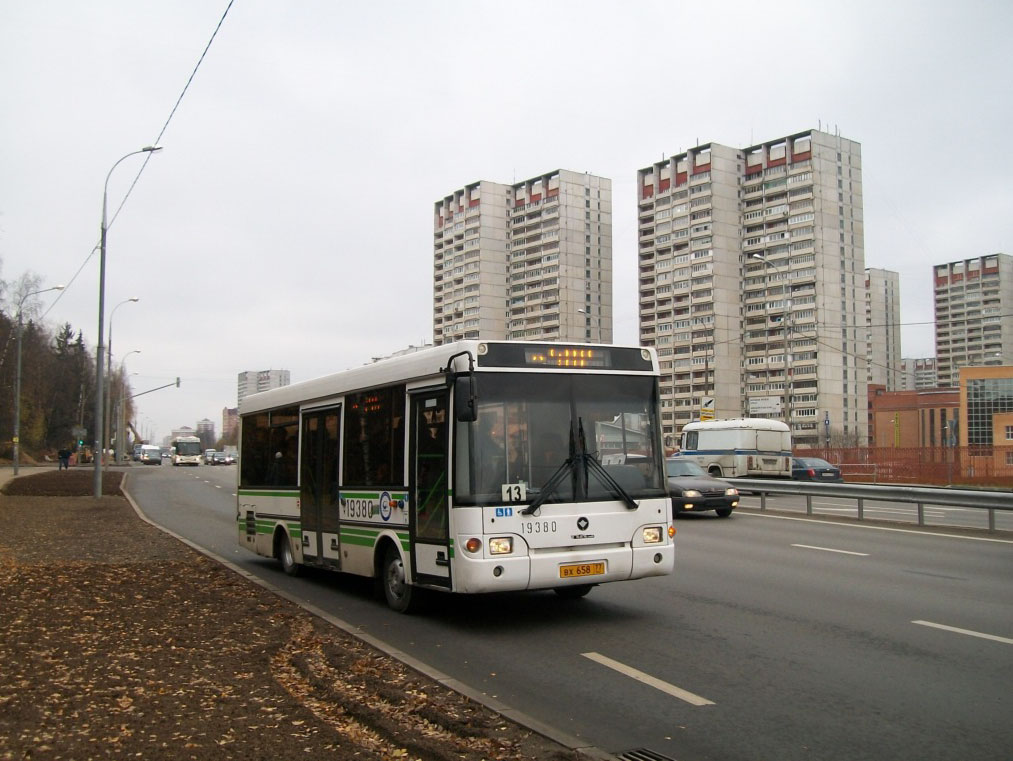 Москва, ПАЗ-3237-01 № 19380