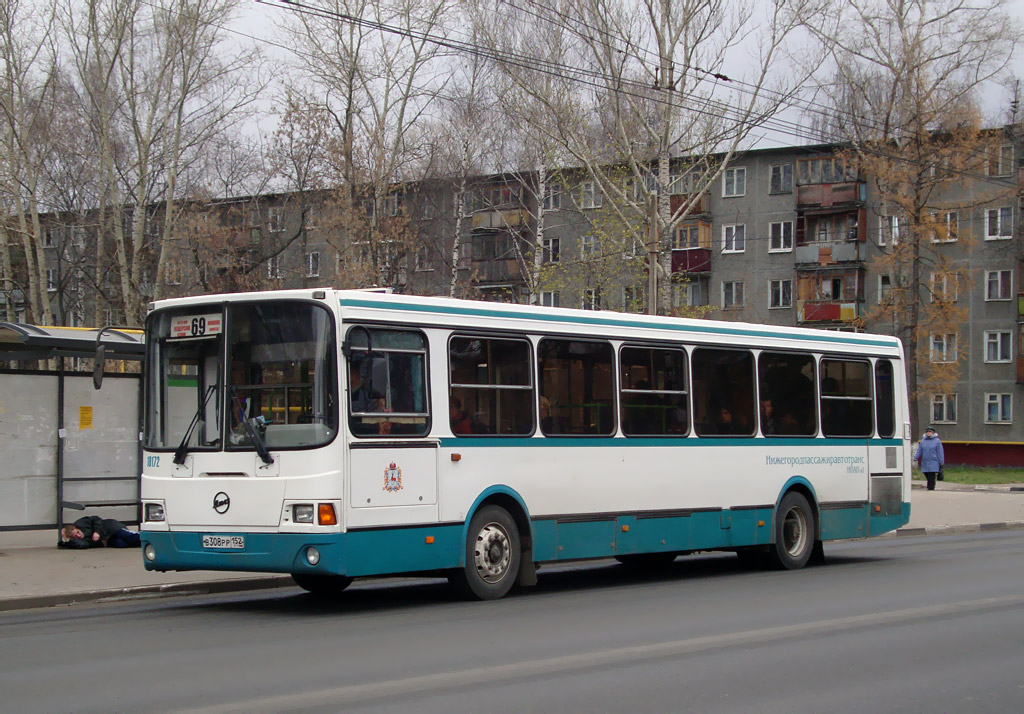 Нижегородская область, ЛиАЗ-5256.25 № 10172