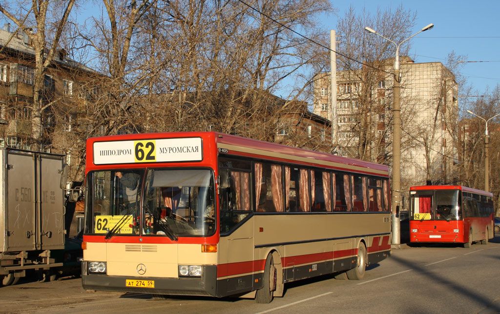 Пермский край, Mercedes-Benz O405 № АТ 274 59