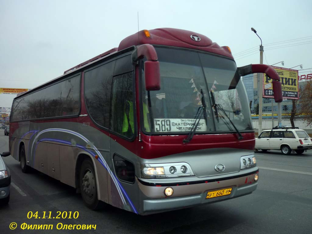 Свердловская область, Daewoo BH117H Royal Cruistar № ВТ 660 66