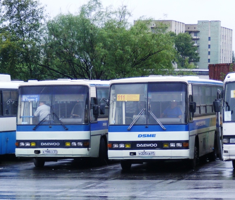 Хабаровский край, Daewoo BS106 Royal City (Busan) № К 198 СС 27; Хабаровский край, Daewoo BS106 Royal City (Busan) № К 225 СВ 27; Хабаровский край — Разные фотографии