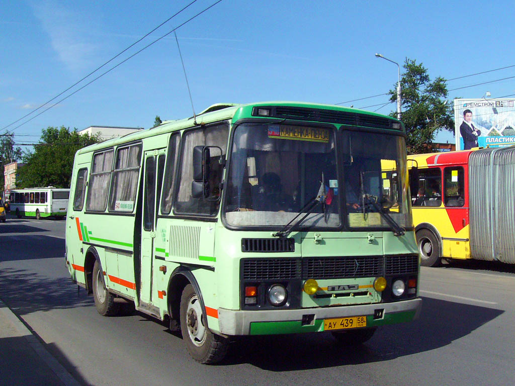 Пензенская область, ПАЗ-32053 № АУ 439 58