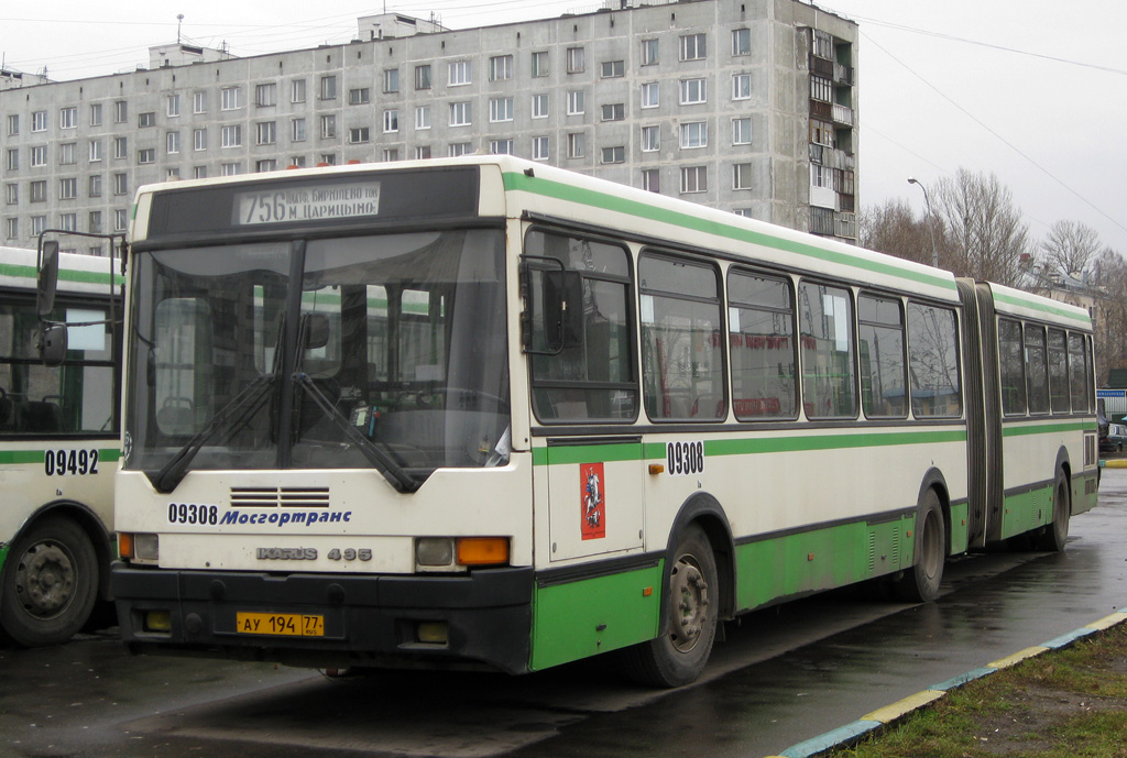 Москва, Ikarus 435.17 № 09308