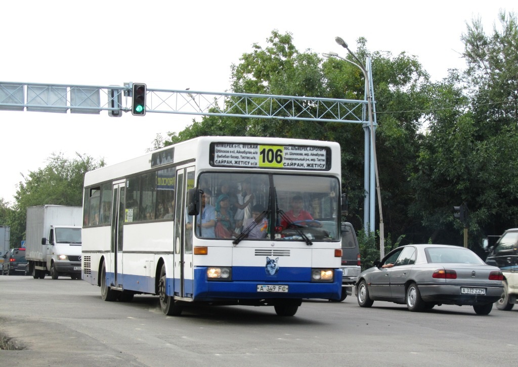 Almaty, Mercedes-Benz O405 sz.: A 349 FC