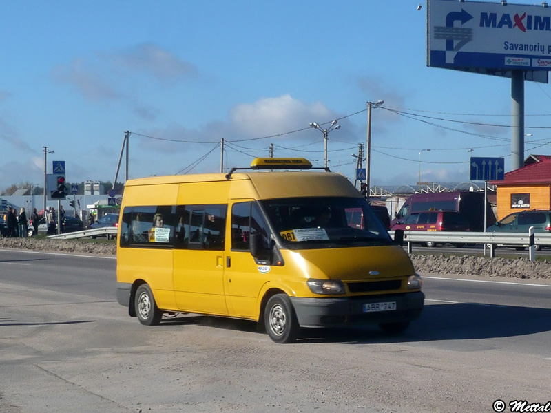 Литва, Ford Transit 85T300 № ABR 747