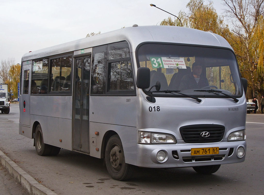 Ростовская область, Hyundai County LWB (ТагАЗ) № 018