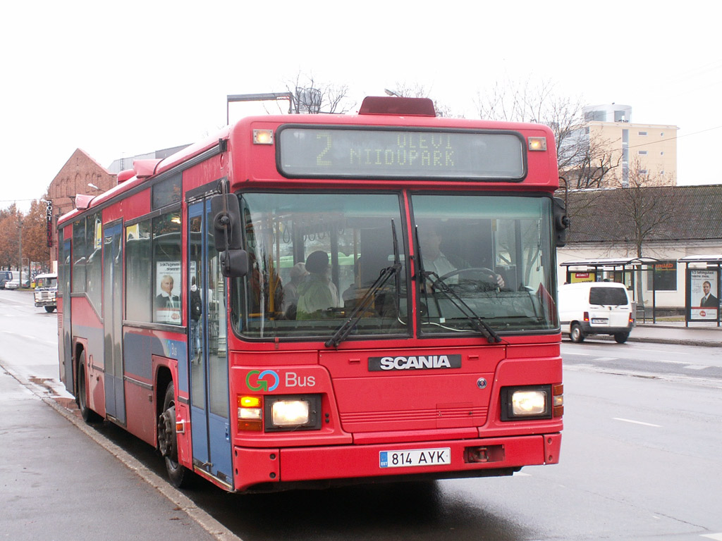 Эстония, Scania CN113CLL MaxCi № 814 AYK