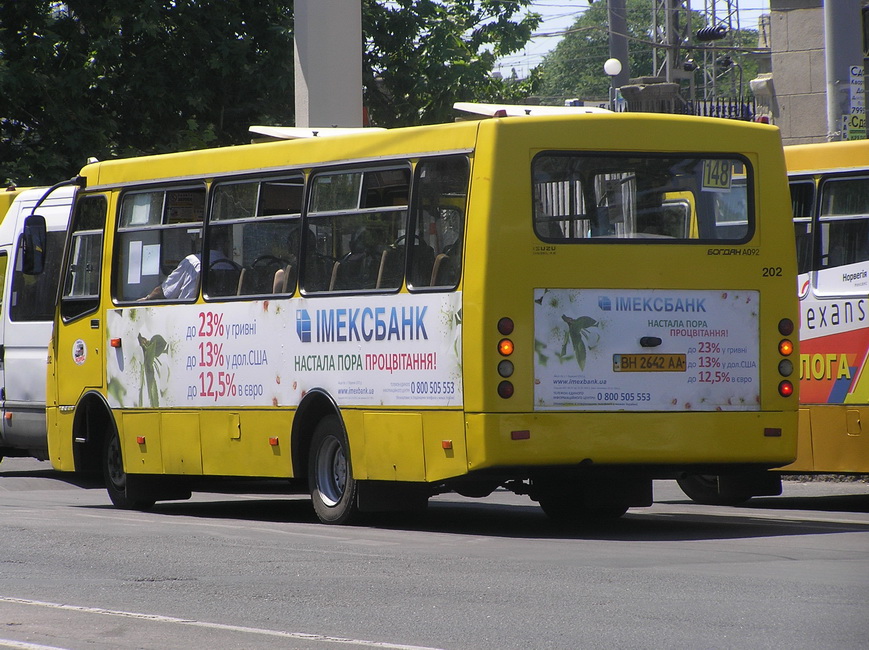 Одесская область, Богдан А09202 № 202