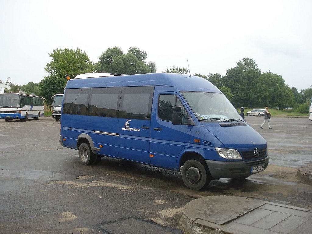 Litwa, Mercedes-Benz Sprinter W904 416CDI Nr 63