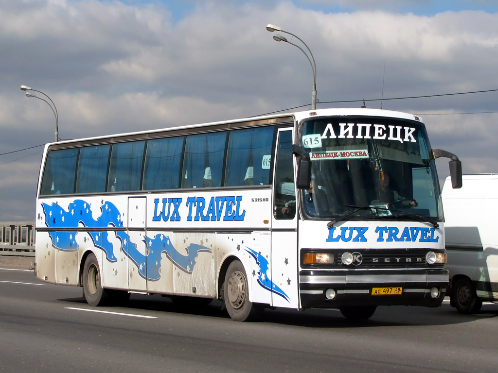 Lipetsk region, Setra S215HD # АС 497 48