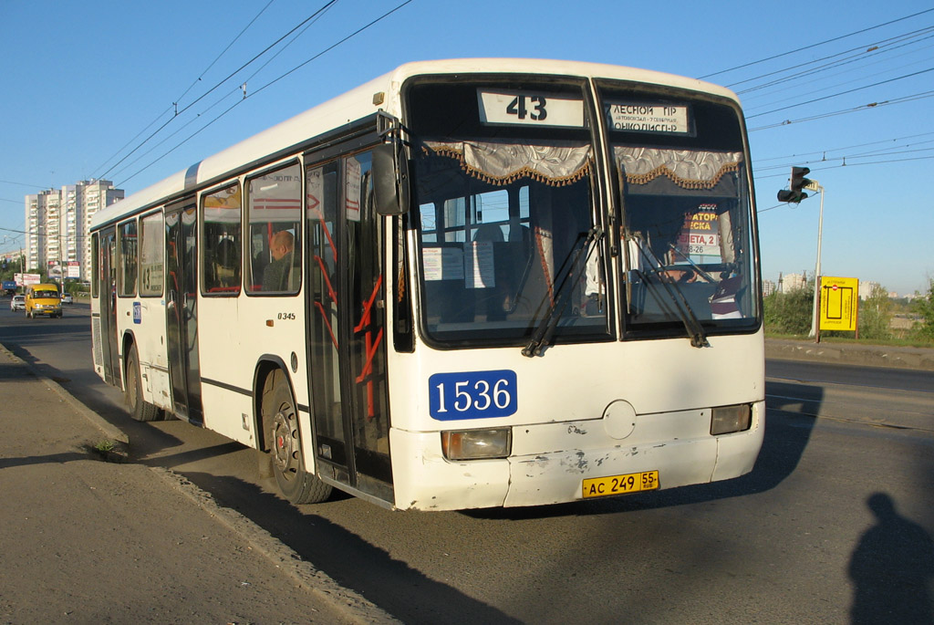 Омская область, Mercedes-Benz O345 № 1536