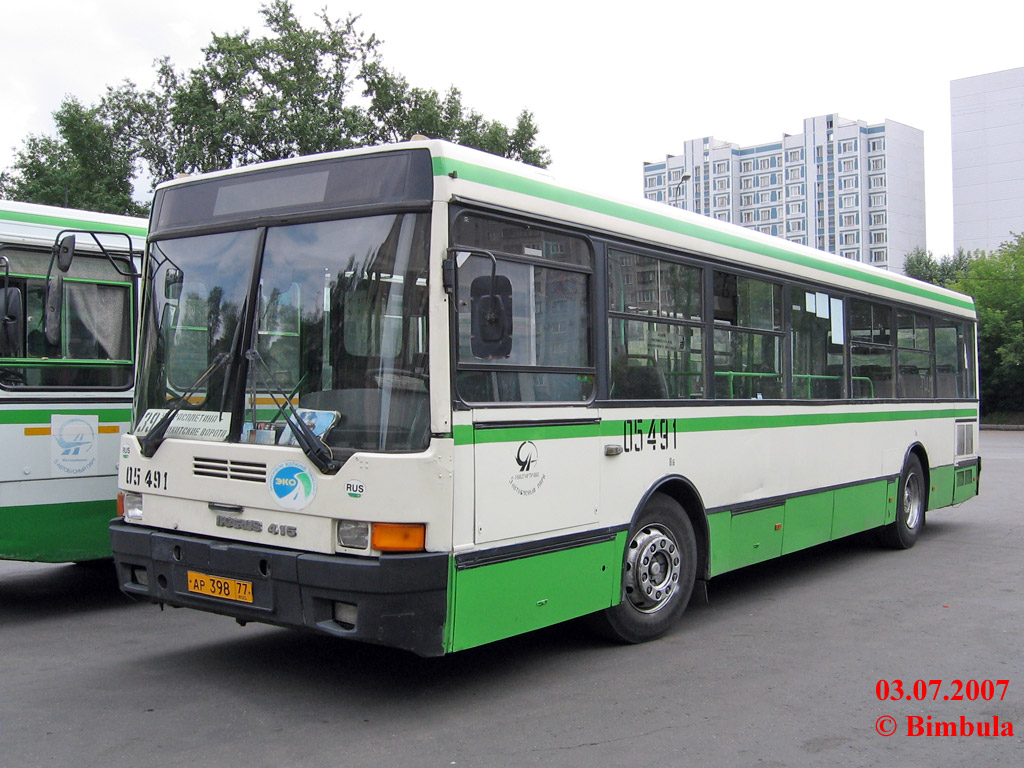 Moscow, Ikarus 415.33 # 05491