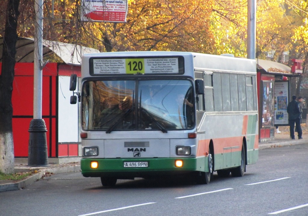 Алматы, MAN 791 SL202 № A 496 RPN