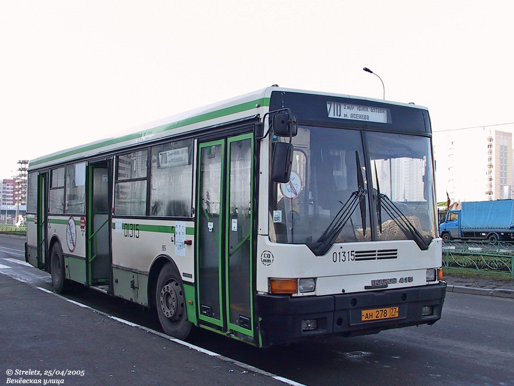 Москва, Ikarus 415.33 № 01315