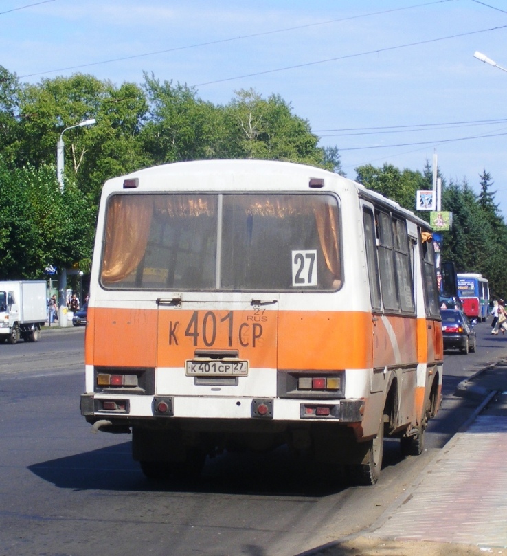 Хабаровский край, ПАЗ-3205 (00) № К 401 СР 27