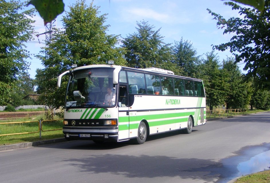 Латвия, Setra S215HD № 156