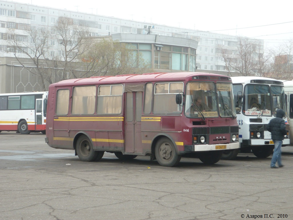 Omsk region, PAZ-3205 (00) Nr. 046