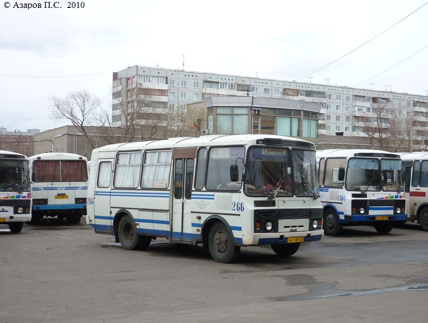 Omsk region, PAZ-32053 č. 266
