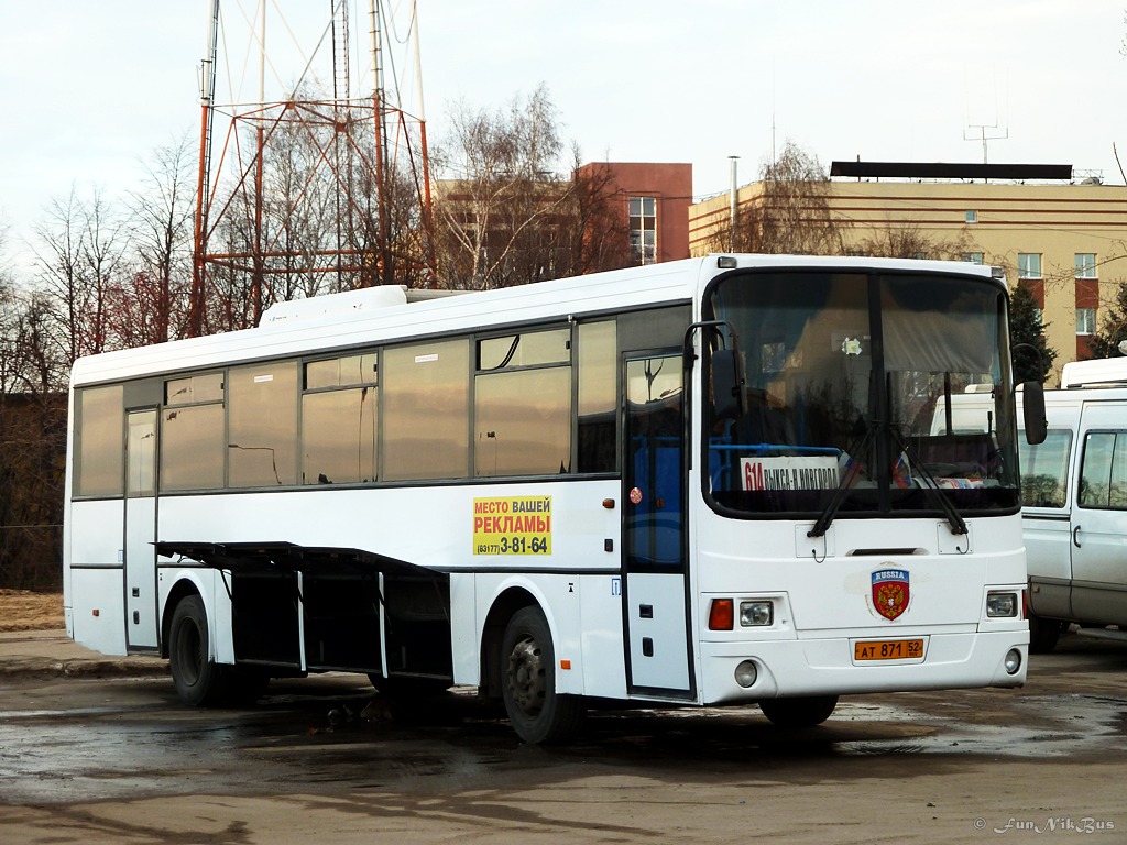 Нижегородская область, ЛиАЗ-5256.34 (ГолАЗ) № АТ 871 52