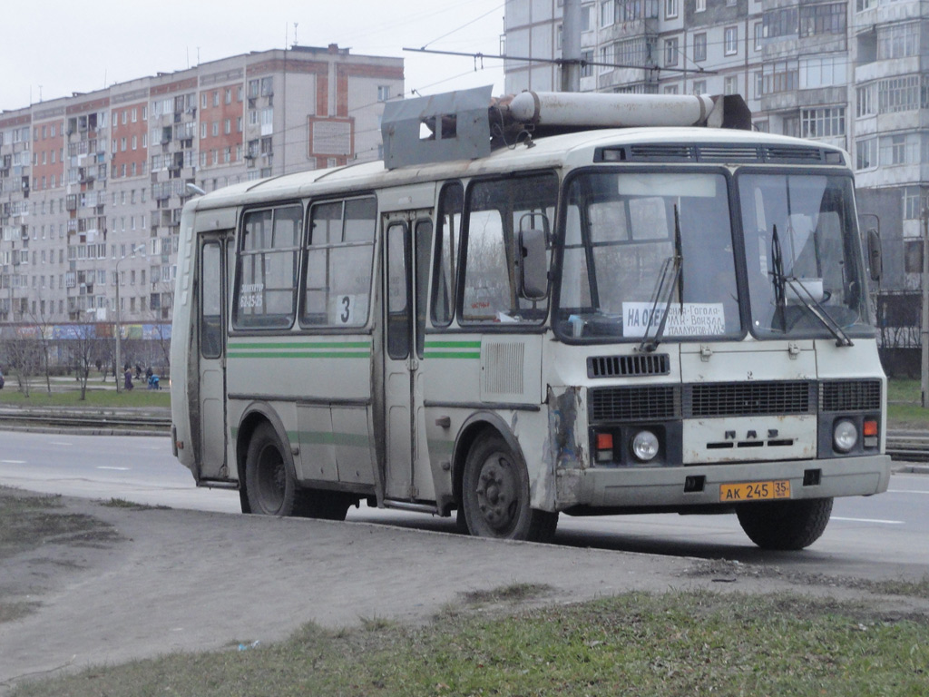 Вологодская область, ПАЗ-32054 № АК 245 35