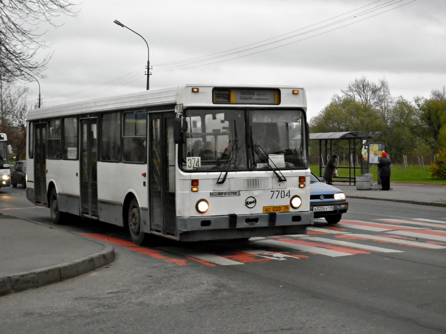 Санкт-Петербург, ЛиАЗ-5256.25 № 7704