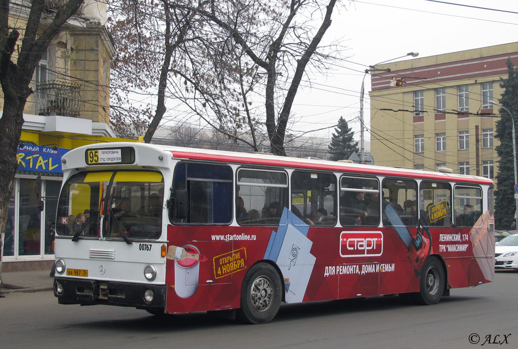 Voronezh region, Mercedes-Benz O305 Nr. ВА 987 36