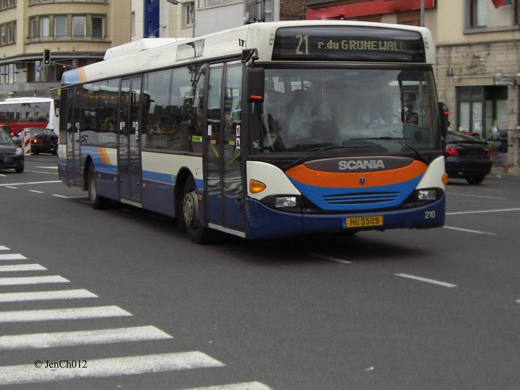 Люксембург, Scania OmniCity I № 210