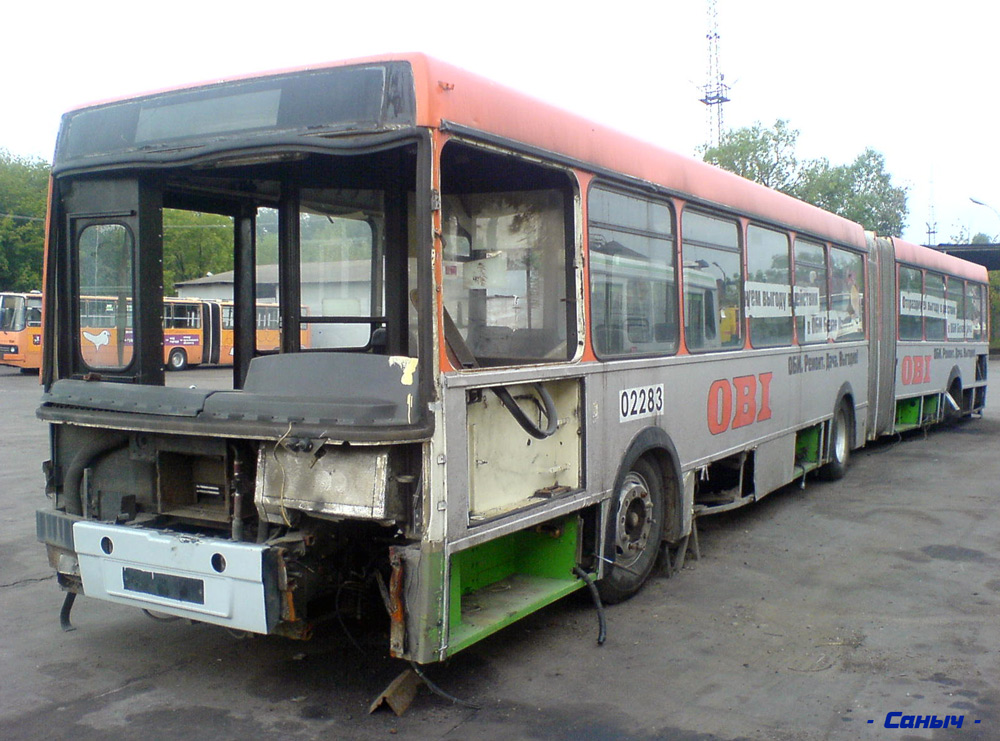 Москва, Ikarus 435.17 № 02283