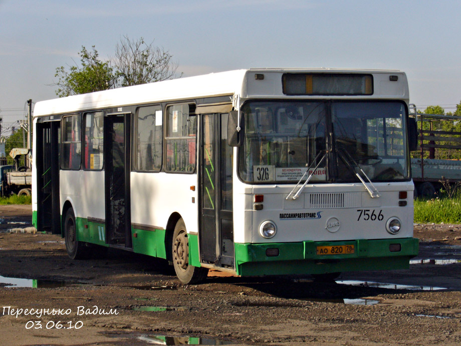 Санкт-Петербург, ЛиАЗ-5256.25 № 7566