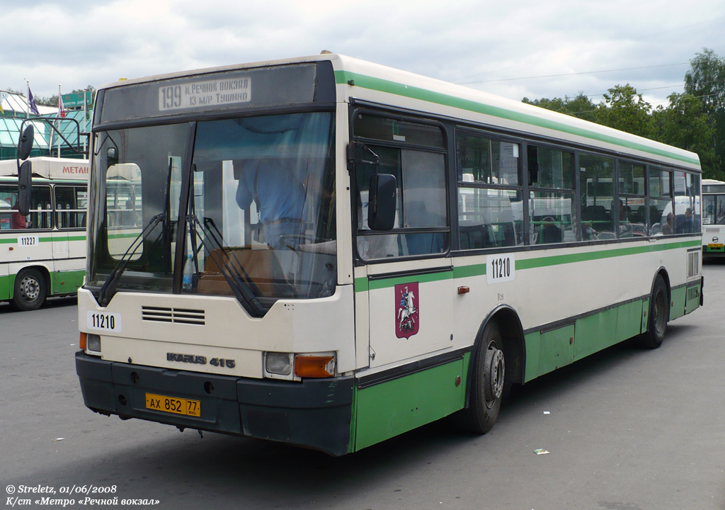 Moskva, Ikarus 415.33 č. 11210