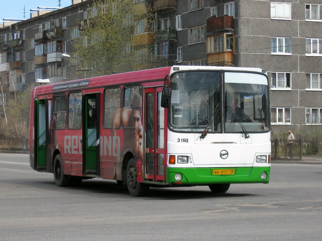 Ленинградская область, ЛиАЗ-5256.26 № 3160