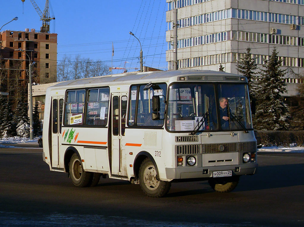 Архангельская область, ПАЗ-32054 № 3712