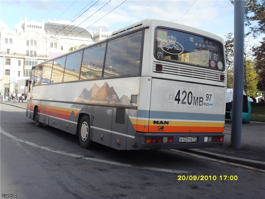 Москва, MAN 882 292FRH № В 420 МВ 97