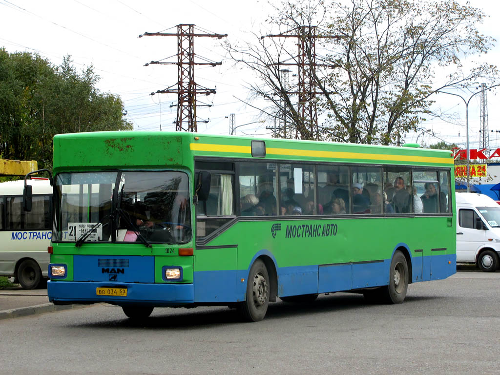 Московская область, MAN 791 SL202 № 1024