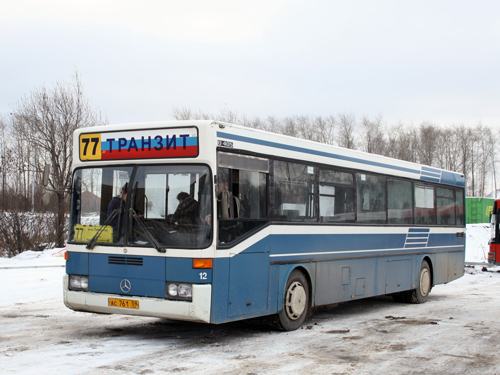 Пермский край, Mercedes-Benz O405 № АС 761 59