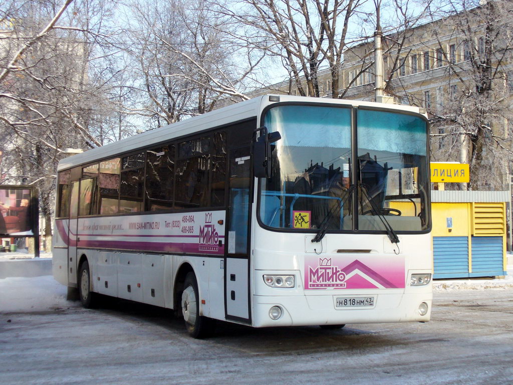 Кировская область, ЛиАЗ-5256.23-01 (ГолАЗ) № Н 818 НМ 43